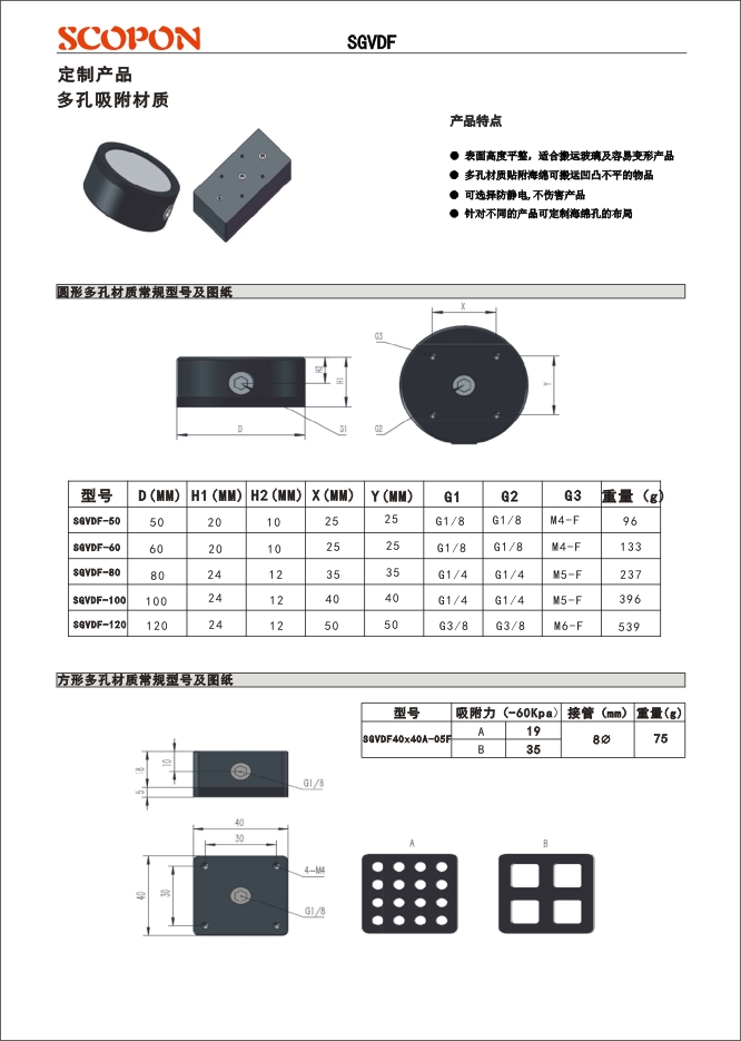 SVGDF陶瓷吸盘(图2)